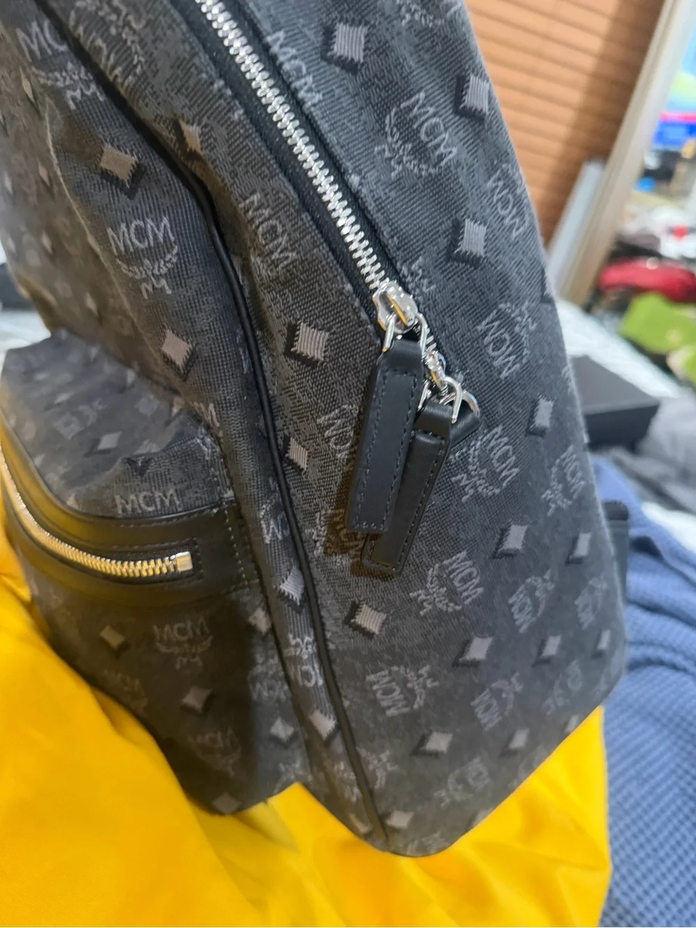 MCM iconic jacquard